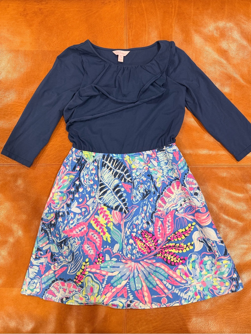 Lilly Pulitzer long sleeve girls dress XL (12-14)